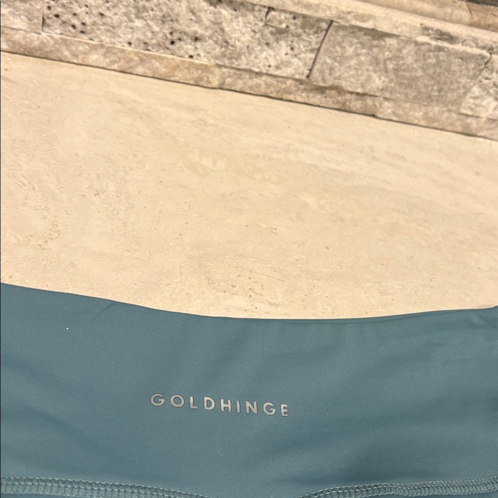 NWOT Gold Hinge Skort - Picture 2 of 3